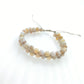 1pcs double row fengshui lucky gemstone bracelet