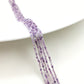 -----2mm faceted natural crystal beads