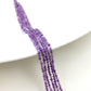 -----2mm faceted natural crystal beads