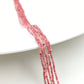 -----2mm faceted natural crystal beads