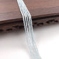 -----2mm faceted natural crystal beads