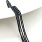 -----2mm faceted natural crystal beads