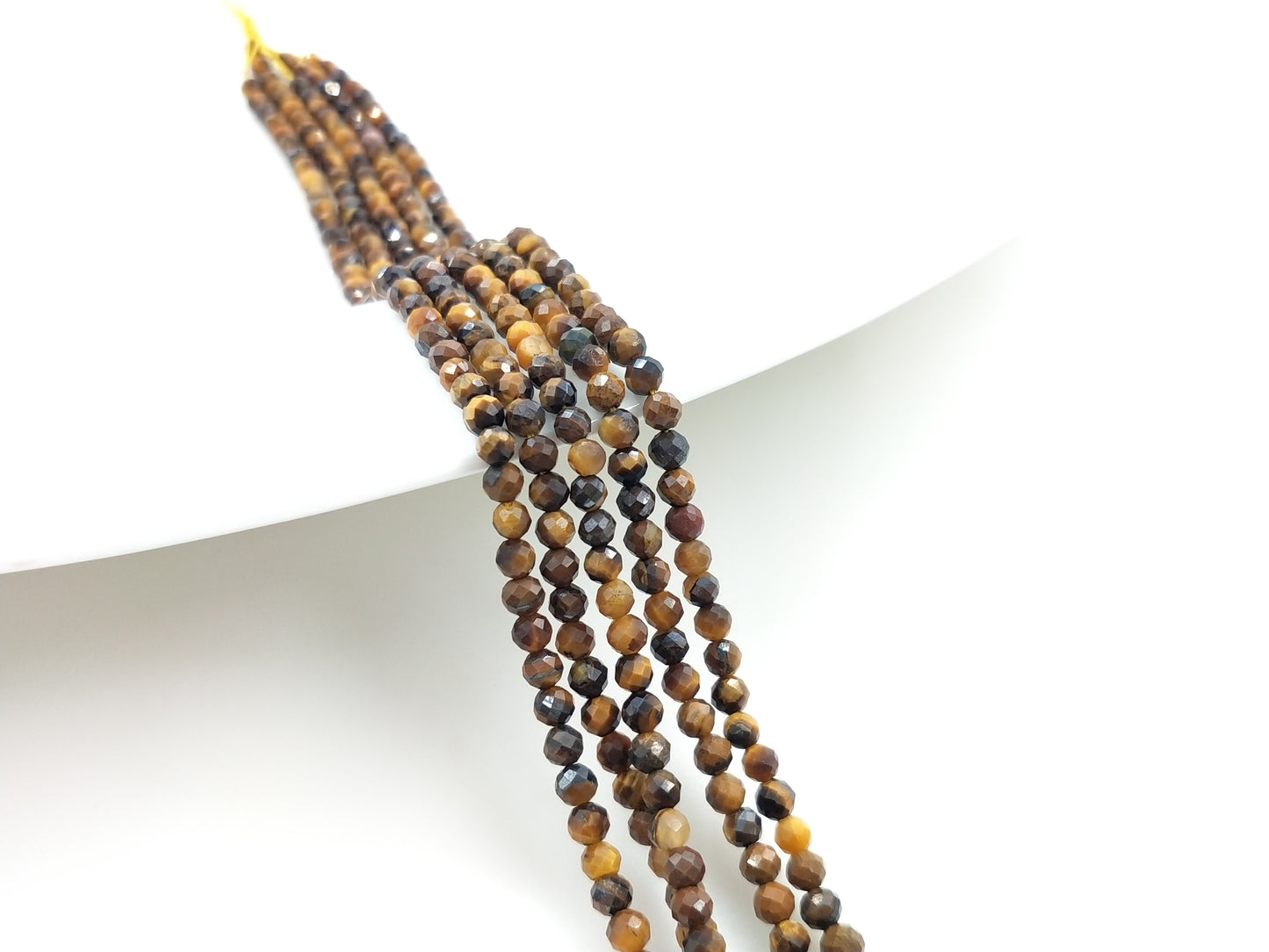 -----4mm faceted natural beads
