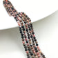 -----4mm faceted natural beads