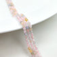-----4mm faceted natural beads
