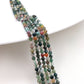-----4mm faceted natural beads