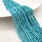 -----4mm faceted natural beads