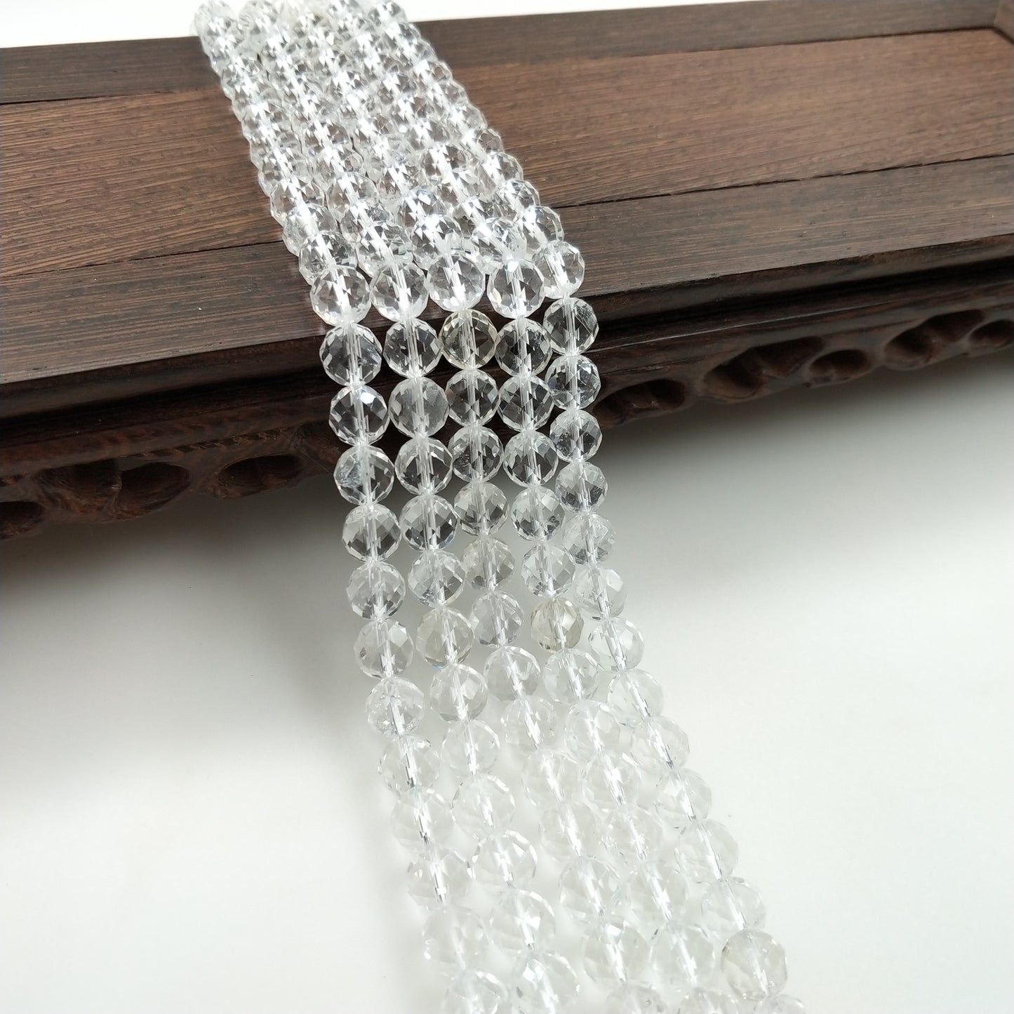 -----8mm faceted gemstone beads