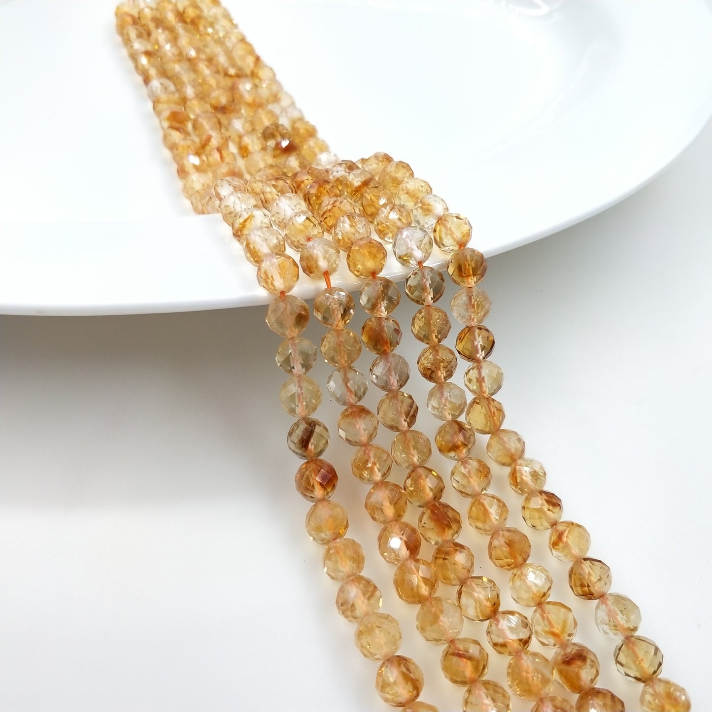 -----8mm faceted gemstone beads