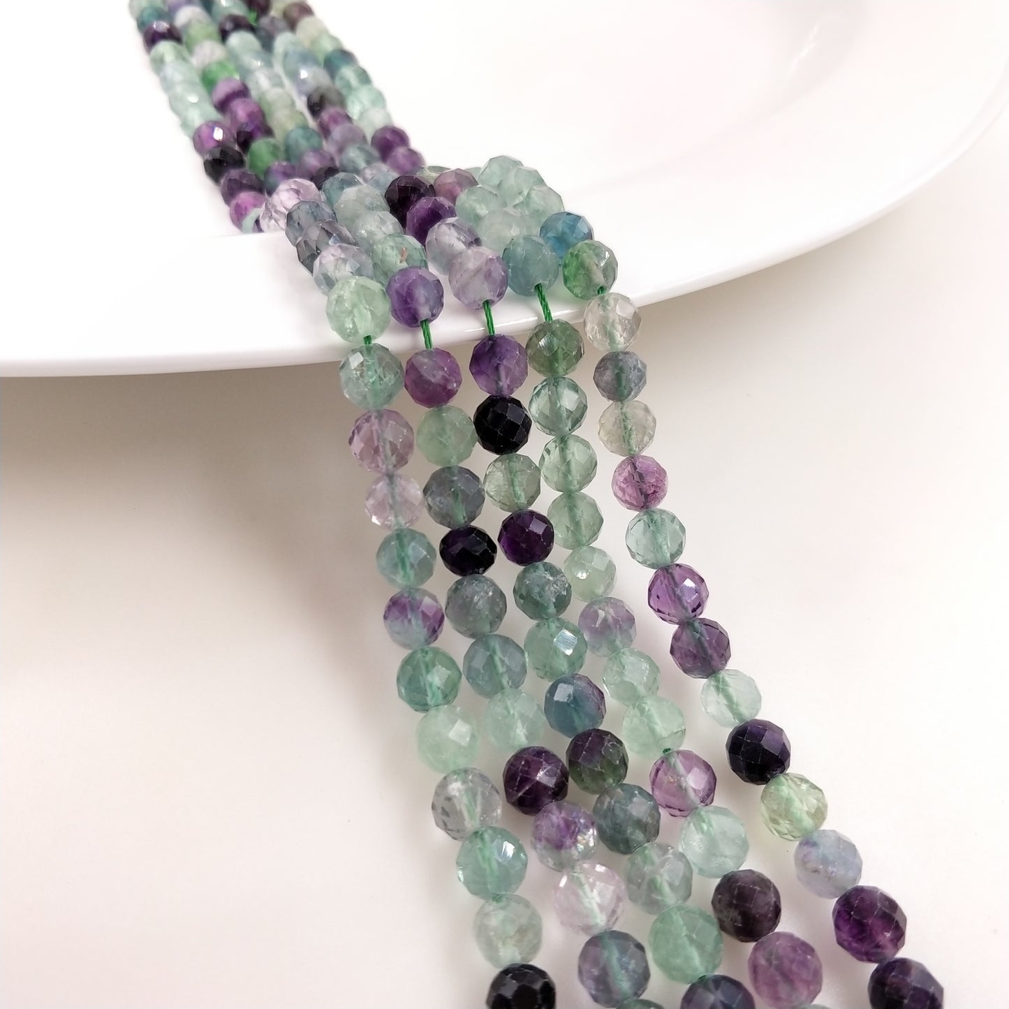 -----8mm faceted gemstone beads