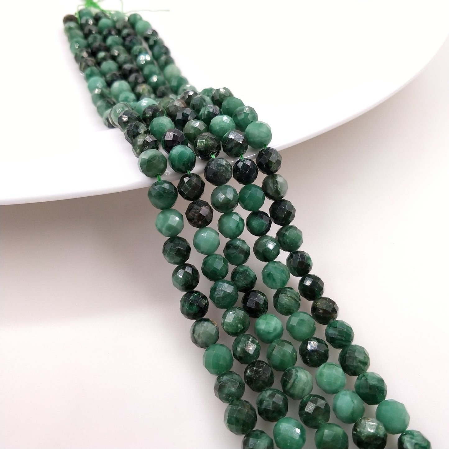 -----8mm faceted gemstone beads