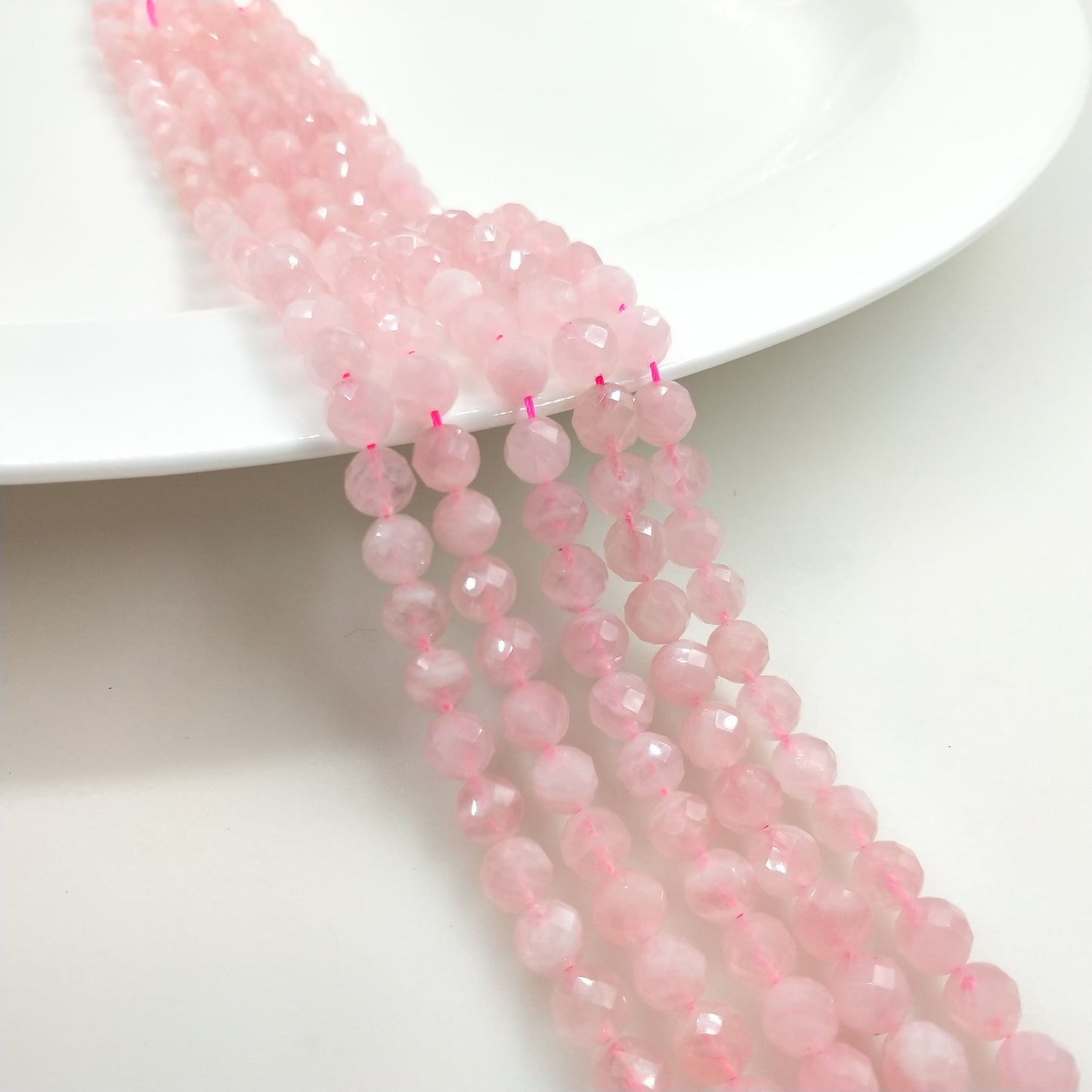 -----8mm faceted gemstone beads