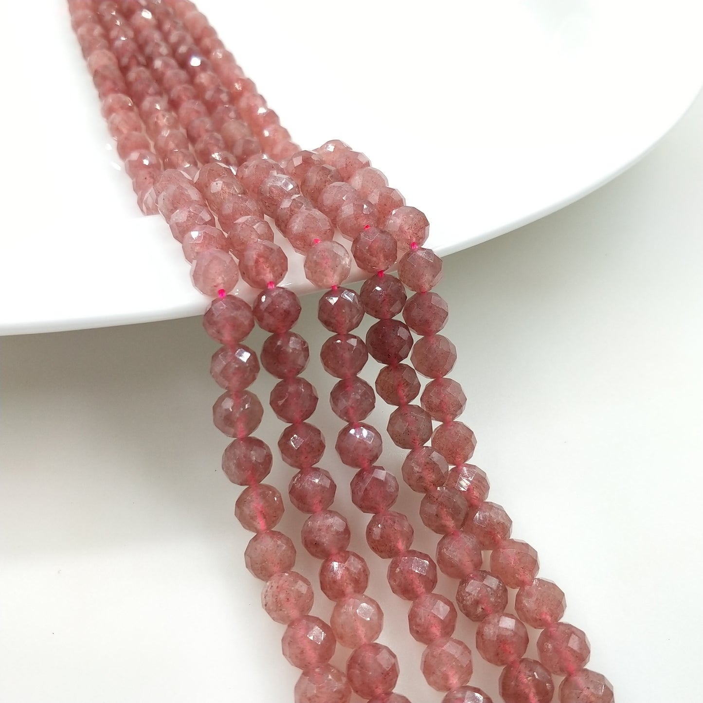 -----8mm faceted gemstone beads