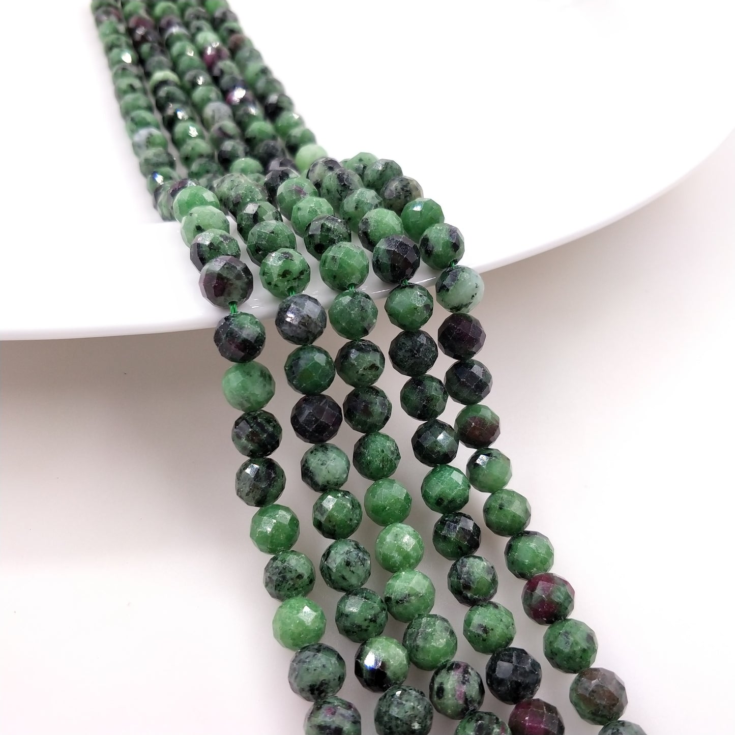 -----8mm faceted gemstone beads