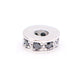----10pcs DIY copper+ zircon spacer bracelet accessory