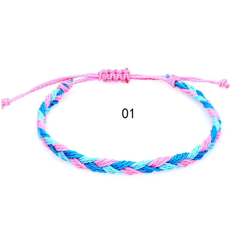 Handmade Wax String Bracelets