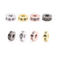 ----10pcs DIY copper+ zircon spacer bracelet accessory