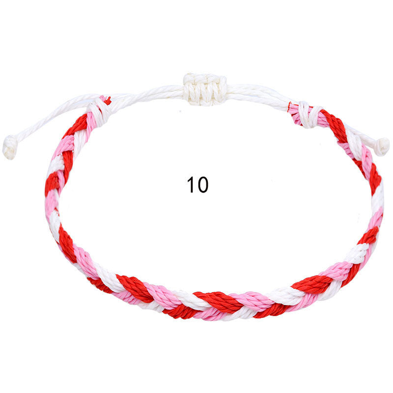 Handmade Wax String Bracelets