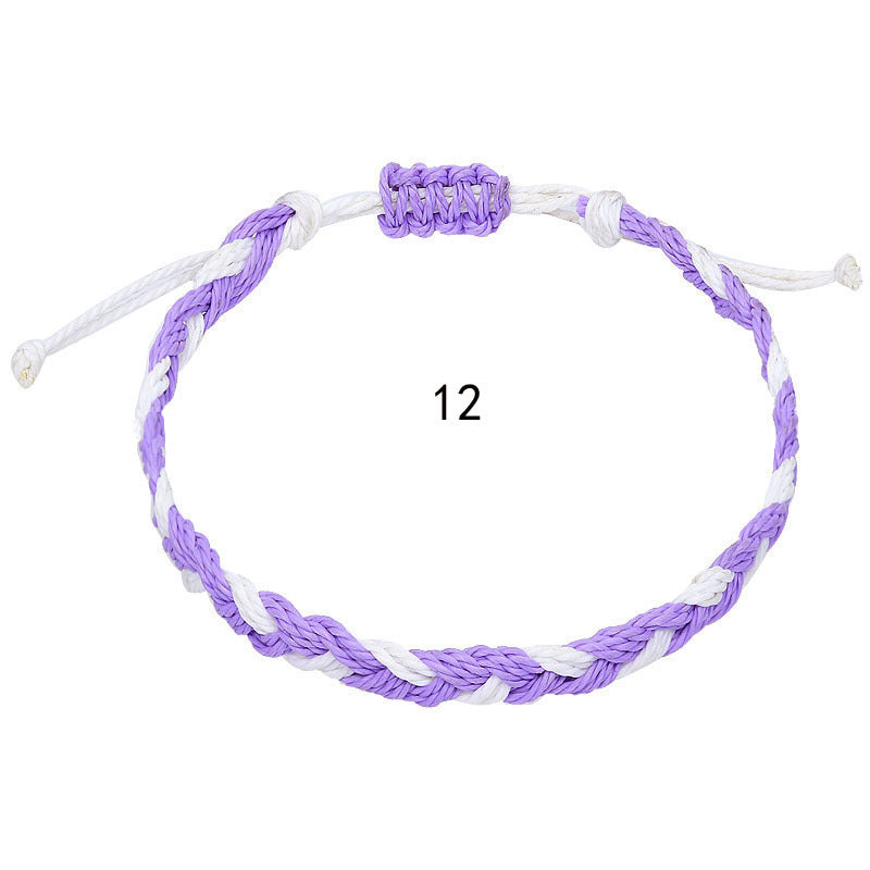 Handmade Wax String Bracelets