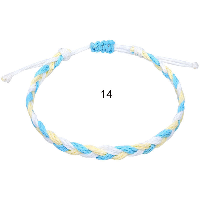 Handmade Wax String Bracelets