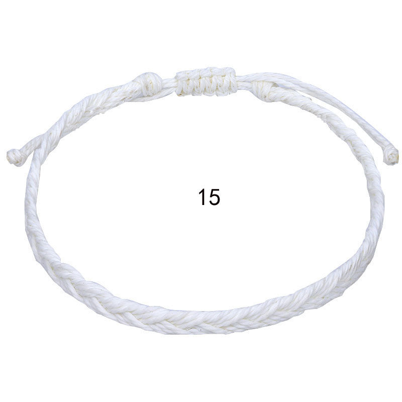 Handmade Wax String Bracelets