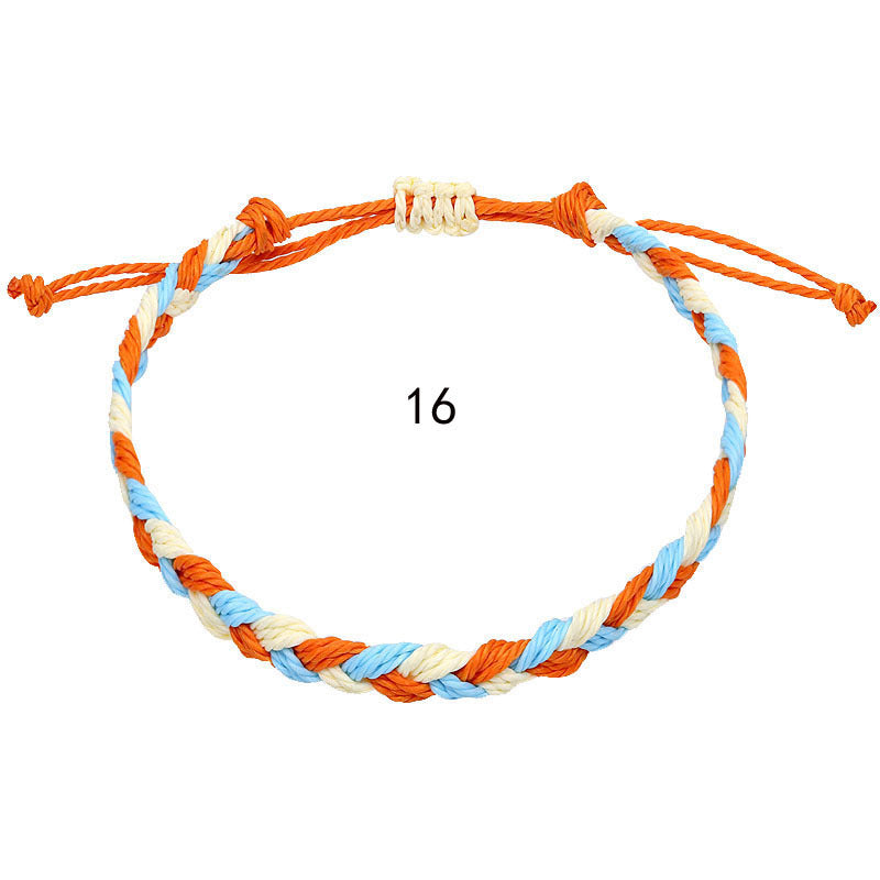 Handmade Wax String Bracelets