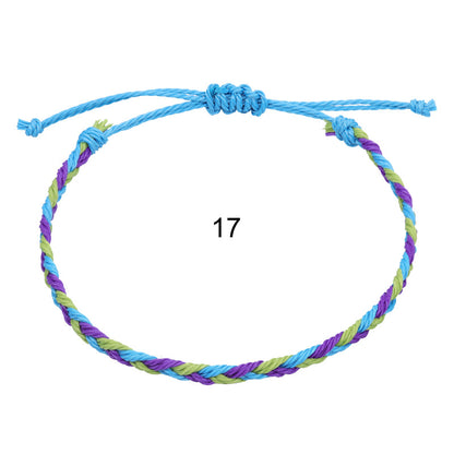 Handmade Wax String Bracelets