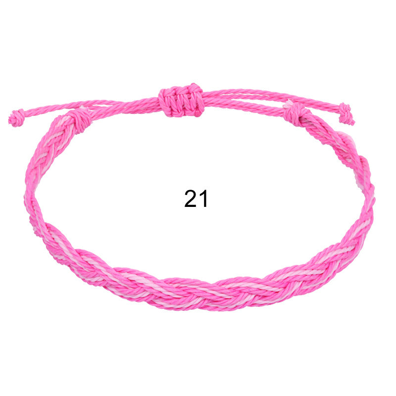 Handmade Wax String Bracelets