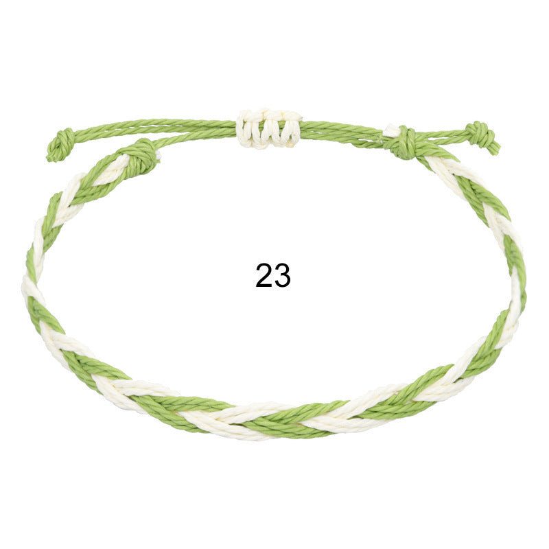 Handmade Wax String Bracelets