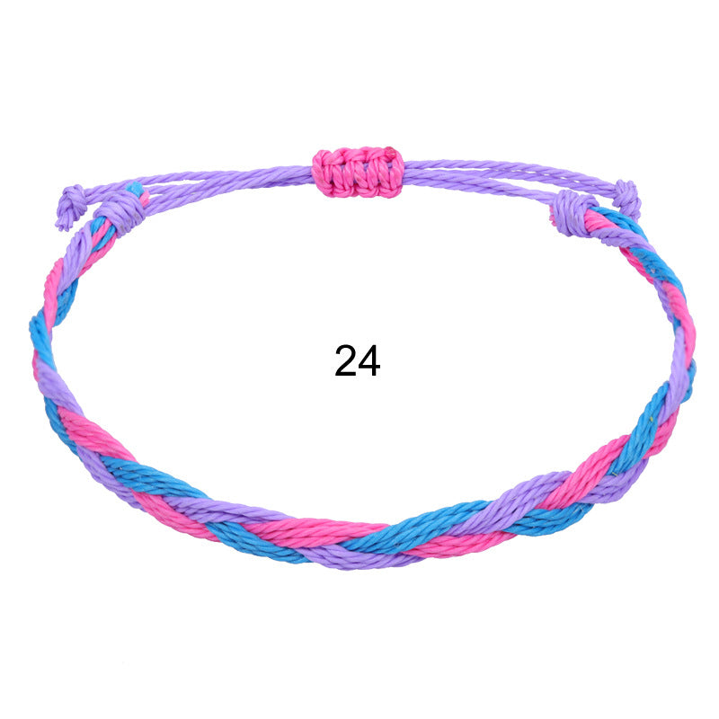 Handmade Wax String Bracelets