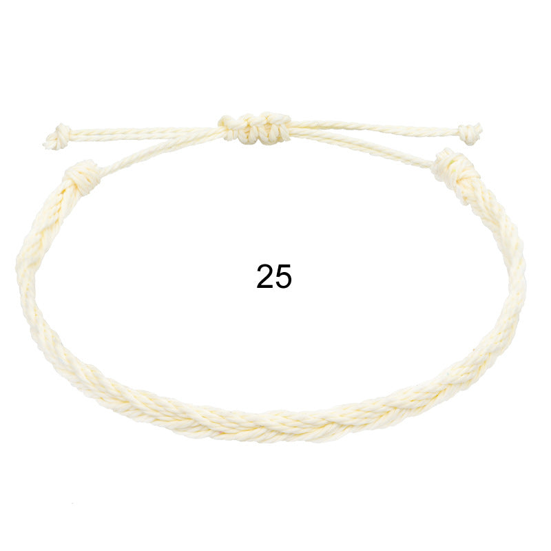 Handmade Wax String Bracelets