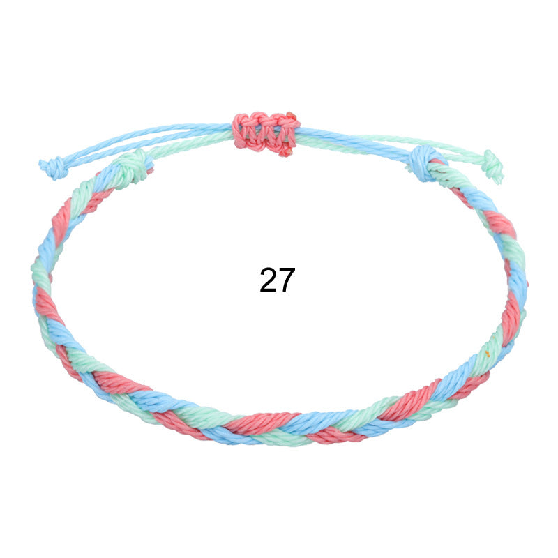 Handmade Wax String Bracelets