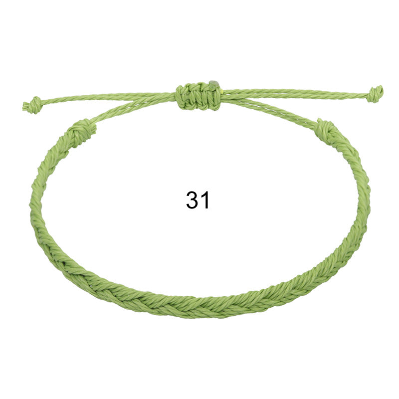 Handmade Wax String Bracelets