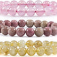 Healing Crystals Handmade 8mm Round Beads Stretch Bracelet