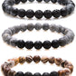 Healing Crystals Handmade 8mm Round Beads Stretch Bracelet