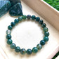 1pcs promotes inner stability, composure, and maturity water grass agate bracelet
