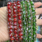 10mm Ｍurano rose flower loose beads
