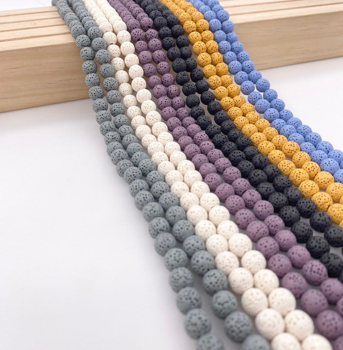 -------DIY different shape of lava beads style1-style5
