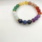 7 Chakra stone bracelet