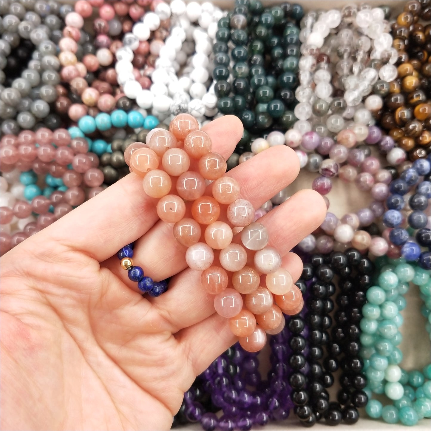 -15pcs healling bracelets sets