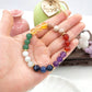 7 Chakra stone bracelet