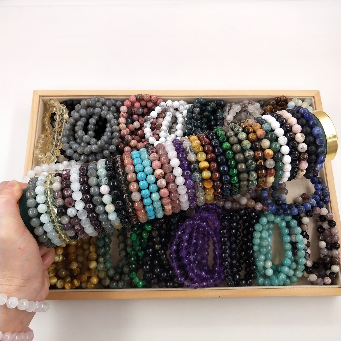 -15pcs healling bracelets sets