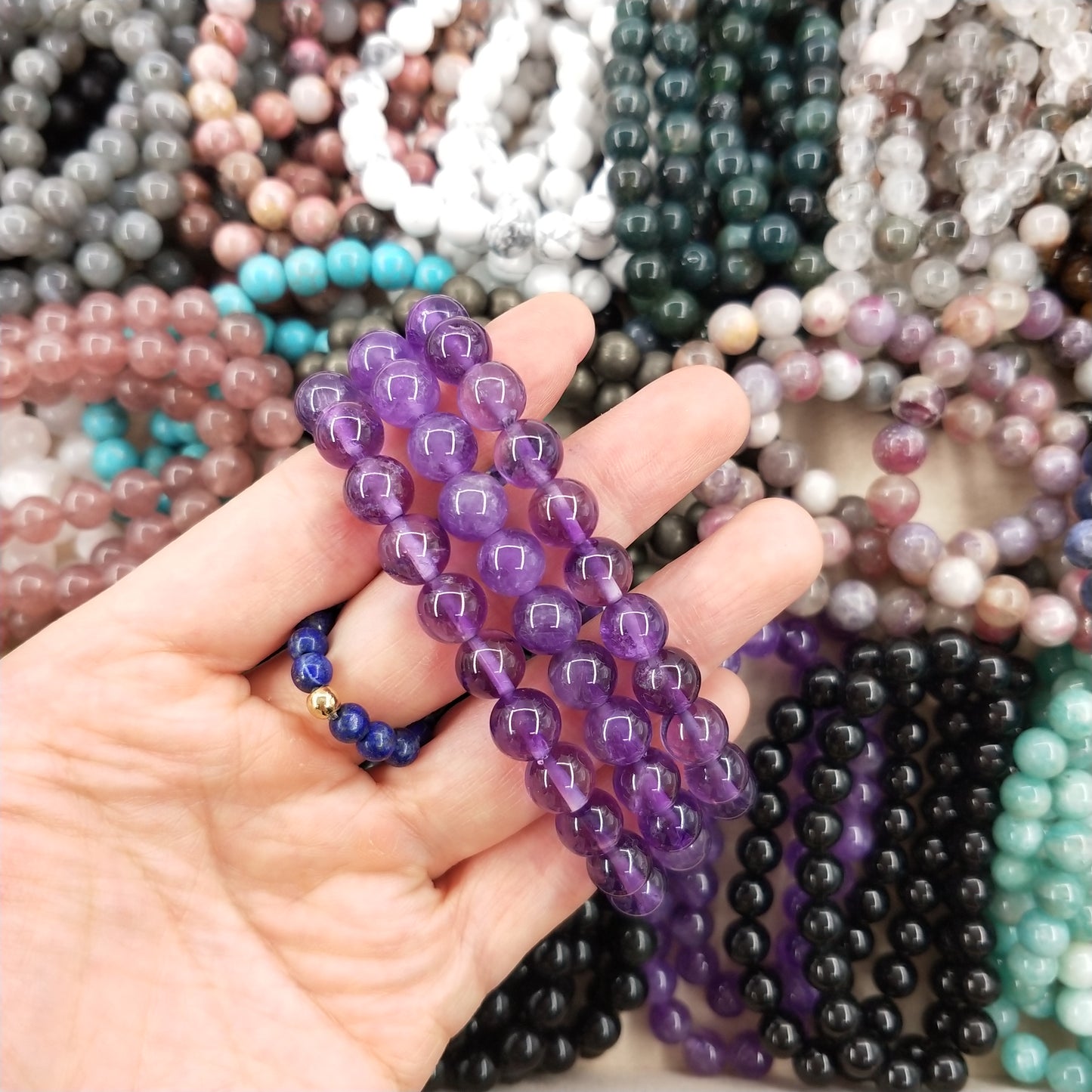 -15pcs healling bracelets sets