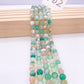------#42-#64 green color natural gemstone loose beads