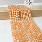 ------#114-#127 yellow color natural gemstone loose beads