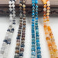 ----DIY 8*6 facted gemstone beads-tt