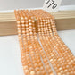 ------#114-#127 yellow color natural gemstone loose beads
