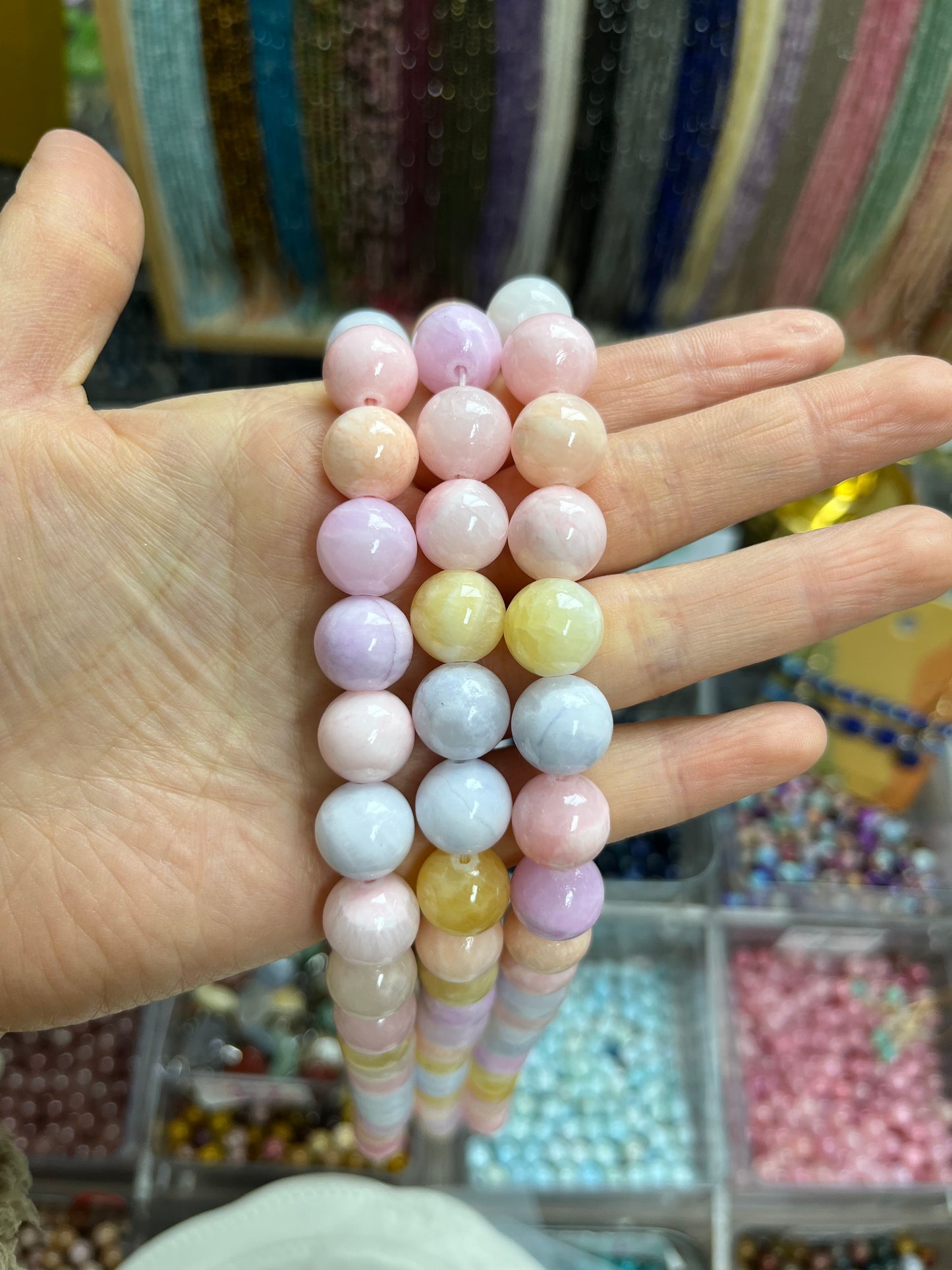 6mm 8mm 12mm DIY round Loose Beads Spring&Summer jewelry making