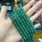 ----loose beads 8mm Green strawberry