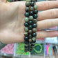 ----loose beads 8mm Golden mica